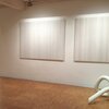 The Brighter Side of the Day 1 & 2 | 2018 | Museum für bildende Kunst im Landkreis Neu-Ulm | soil from Germany, France & USA | with acrylic on strips of cotton sewn together | ea. 140 x 180 cm The Brighter Side of the Day 1 & 2 | 2018 | Museum für bildende Kunst im Landkreis Neu-Ulm | soil from Germany, France & USA | with acrylic on strips of cotton sewn together | ea. 140 x 180 cm