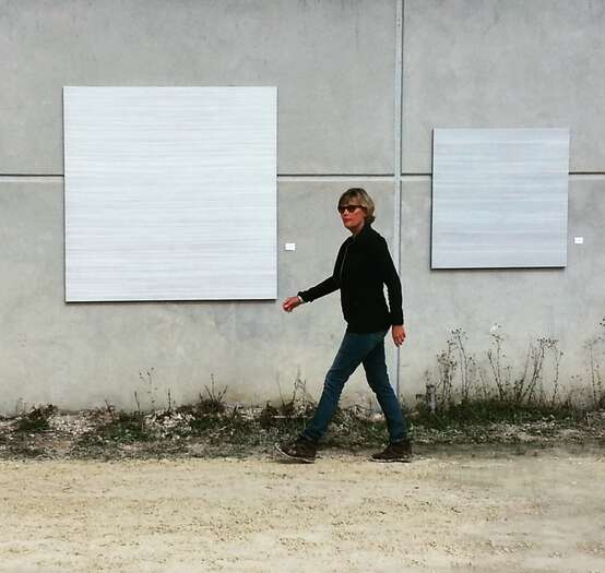 Art in a Stone Quarry | soil from Europe with acrylic on linen Art in a Stone Quarry | soil from Europe with acrylic on linen