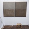 Everyday Rhythm_The Path Between Us no.5 & 6 | 2020 | soil Bavaria, Germany with acrylic on cotton | ea. 130 x 100 cm Everyday Rhythm_The Path Between Us no.5 & 6 | 2020 | soil Bavaria, Germany with acrylic on cotton | ea. 130 x 100 cm