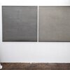My Ways with Joan 1 & 2 | 2021| soils from Germany, France & USA with acrylic on cotton | ea. 130 x 130 cm My Ways with Joan 1 & 2 | 2021| soils from Germany, France & USA with acrylic on cotton | ea. 130 x 130 cm