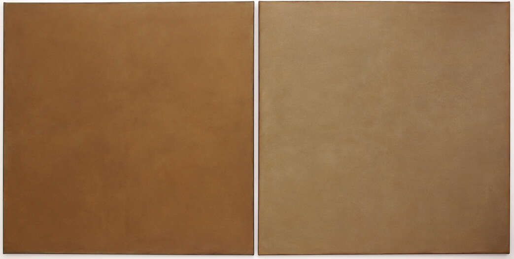 Out of Munich | 2022 | soils from Munich, Germany with acrylic on cotton | 130 x 263 cm Out of Munich | 2022 | soils from Munich, Germany with acrylic on cotton | 130 x 263 cm