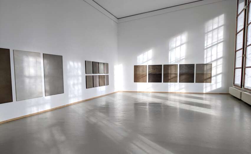 Orangerie, English Garden Munich | 2022 | Exhibition “Time and Space_painting with the ground we stand on” Orangerie, English Garden Munich | 2022 | Exhibition “Time and Space_painting with the ground we stand on”