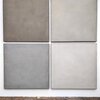 Ground & Space_part 2 (4-pieces) | 2023 | soils from Germany & France with acrylic on linen | ca. 207 x 207 cm (je 100 x 100 x 4.5 cm)