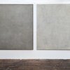 Just That Time of Year (diptych) | 2020 | soils from Bavaria, Germany | with acrylic on cotton | ca. 160 x 290 cm Just That Time of Year (diptych) | 2020 | soils from Bavaria, Germany | with acrylic on cotton | ca. 160 x 290 cm